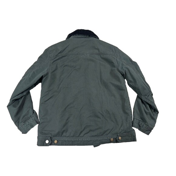 Coleman Workwear Jacket Men's Medium Green Sherpa Lined Outdoor Camping Jacket - Picture 7 of 8